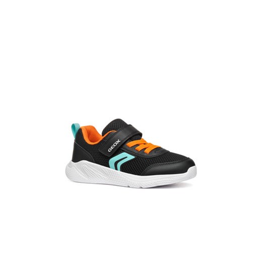 Sneakersy Geox J Sprintye J36GBA 1454 C0035 S Czarny Geox 37 eobuwie.pl