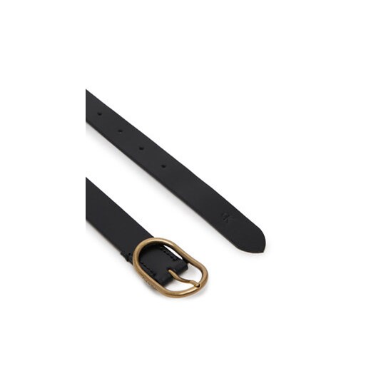 Pasek Damski Calvin Klein Jeans Casual Center Pin Buckle 25Mm LV04K7010G Czarny 75 eobuwie.pl