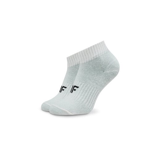 Zestaw 5 par niskich skarpet dziecięcych 4F 4FJWAW23USOCF231 Biały 32_35 eobuwie.pl
