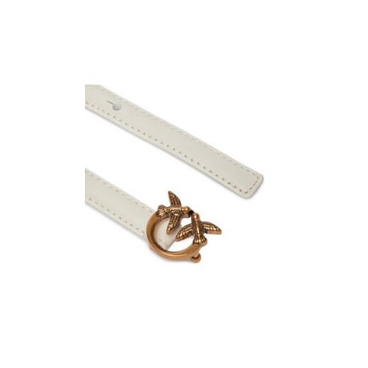 Pasek na talię Pinko Love Berry H1 Belt PE 24 PLT01 102148 A0F1 Biały Pinko XS eobuwie.pl