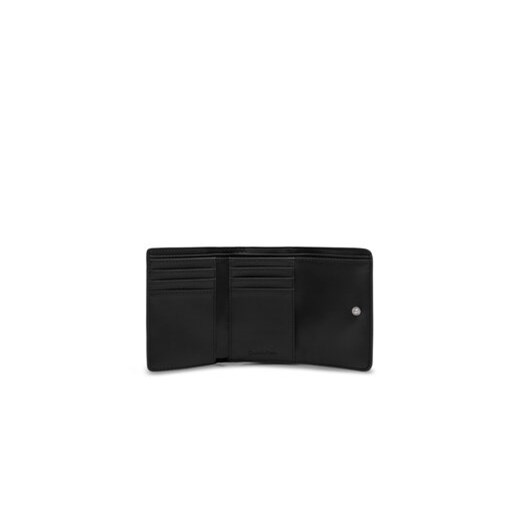 Mały Portfel Damski Calvin Klein Ck Must Small Trifold_Mono K60K612939 Czarny Calvin Klein 00 eobuwie.pl