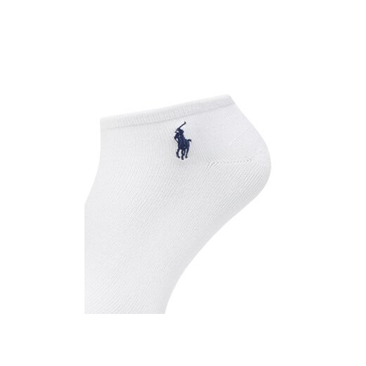 Zestaw 3 par niskich skarpet unisex Polo Ralph Lauren 455972888002 Biały Polo Ralph Lauren 40_43 eobuwie.pl