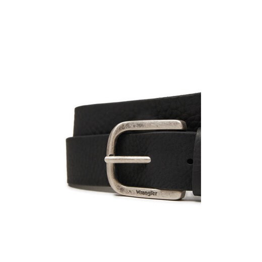Pasek Męski Wrangler Full Grain 112358071 Czarny Wrangler 100 eobuwie.pl