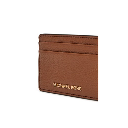Etui na karty kredytowe MICHAEL Michael Kors 32F7GF6D0L Brązowy Michael Michael Kors 00 eobuwie.pl