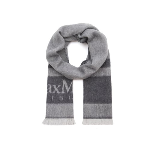 Szalik Max Mara Leisure Colibri 2426546028 Szary ze sklepu eobuwie.pl w kategorii Szaliki i chusty damskie - zdjęcie 181805510