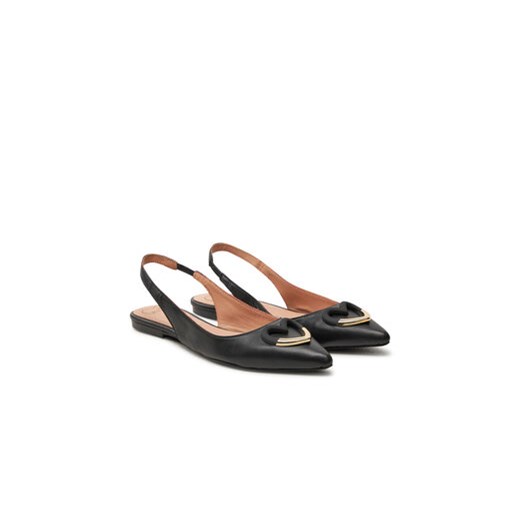 Sandały LOVE MOSCHINO JA11031G1LIE0000 Czarny Love Moschino 37 eobuwie.pl