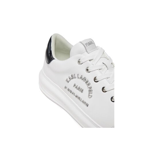 Sneakersy KARL LAGERFELD Kapri KL52539K Biały Karl Lagerfeld 44 eobuwie.pl