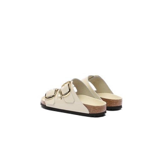 Klapki Birkenstock Arizona Big Buckle 1026128 Beżowy 40 eobuwie.pl