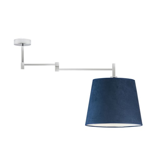 Regulowana lampa sufitowa do kuchni TAMPA VELUR z welurowym kloszem ze sklepu Lysne w kategorii Lampy sufitowe - zdjęcie 181814404