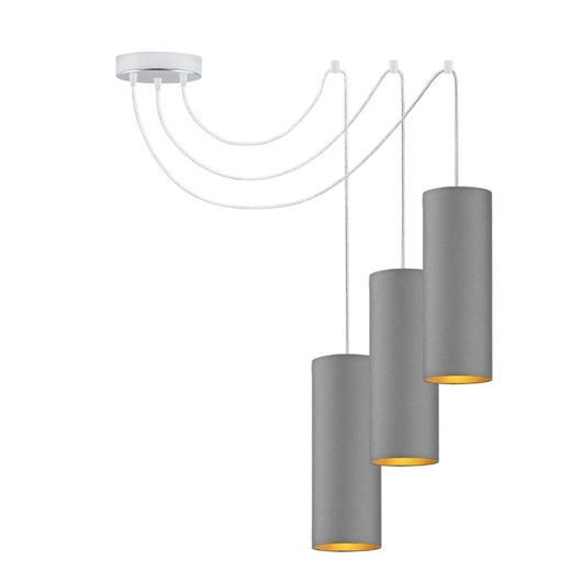 Lampa sufitowa z regulowaną wysokością VIZELA T3 GOLD ze sklepu Lysne w kategorii Lampy sufitowe - zdjęcie 181814490