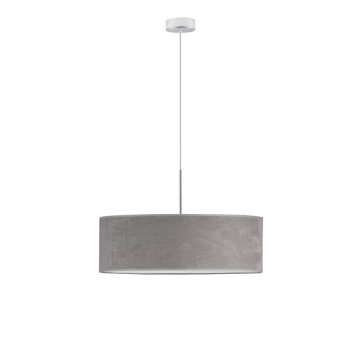 Designerska lampa wisząca do sypialni SINTRA VELUR fi - 60 cm kolor szary ze sklepu Lysne w kategorii Lampy wiszące - zdjęcie 181815073