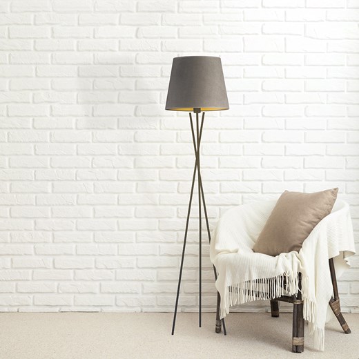 Nowoczesna lampa podłogowa do salonu TOKIO VELUR ze sklepu Lysne w kategorii Lampy podłogowe - zdjęcie 181815082