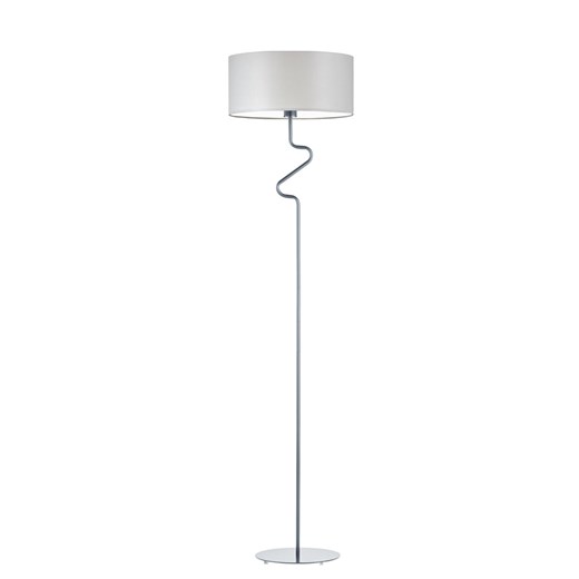 Jasnoszara lampa podłogowa w stylu scandi MORONI ze sklepu Lysne w kategorii Lampy podłogowe - zdjęcie 181815141