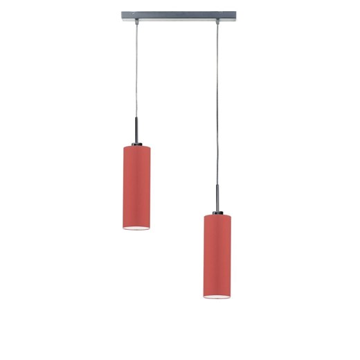 Nowoczesna lampa na szynie MADERA z czerwonymi abażurami fi-15 cm ze sklepu Lysne w kategorii Lampy dziecięce - zdjęcie 181816942