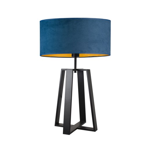 Nowoczesna lampa stołowa z welurowym abażurem THOR VELUR - id: 10441 - marki Ciekot Partners Sp. Z O. O. - 181818121 Nowoczesna lampa stołowa z welurowym abażurem THOR VELUR ze sklepu Lysne w kategorii Lampy stołowe - zdjęcie 181818121