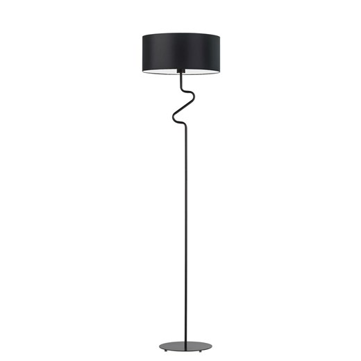 Czarna lampa stojąca do sypialni MORONI ze sklepu Lysne w kategorii Lampy podłogowe - zdjęcie 181818130