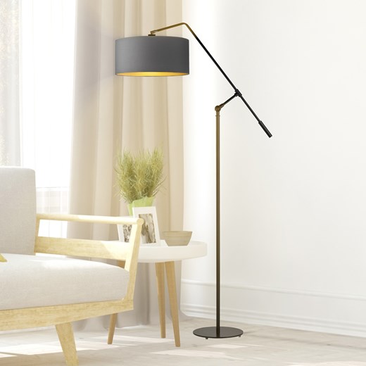 Lampa stojąca łukowa LIBERIA GOLD ze sklepu Lysne w kategorii Lampy podłogowe - zdjęcie 181819240