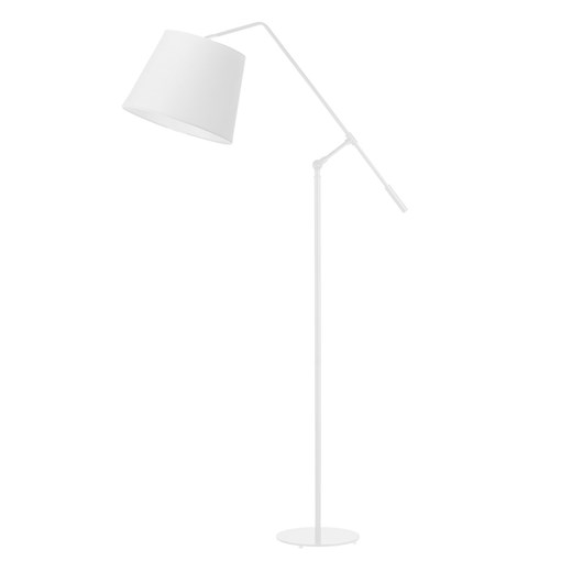 Biała lampa podłogowa do sypialni FOYA na wysięgniku ruchomym ze sklepu Lysne w kategorii Lampy podłogowe - zdjęcie 181819250