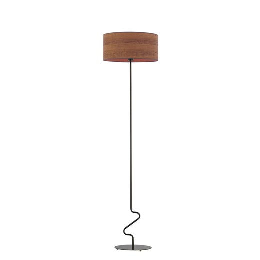 Lampa stojąca z drewnianym abażurem JERSEY ECO ze sklepu Lysne w kategorii Lampy podłogowe - zdjęcie 181819490