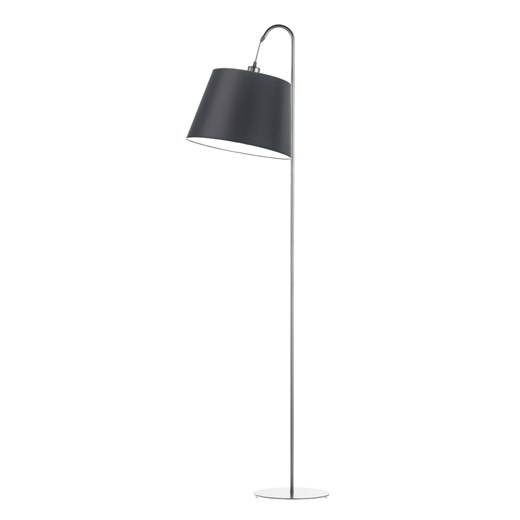 Czarna lampa stojąca do salonu łukowa TALLIN ze sklepu Lysne w kategorii Lampy podłogowe - zdjęcie 181819831