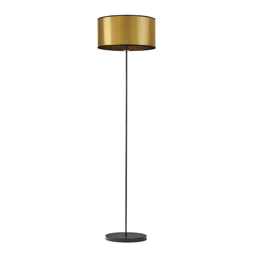 Czarno-złota lampa stojąca do sypialni WERONA MIRROR ze sklepu Lysne w kategorii Lampy podłogowe - zdjęcie 181820614