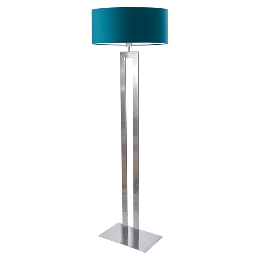 Srebrna lampa stojąca do sypialni KALIFORNIA ze sklepu Lysne w kategorii Lampy podłogowe - zdjęcie 181820841