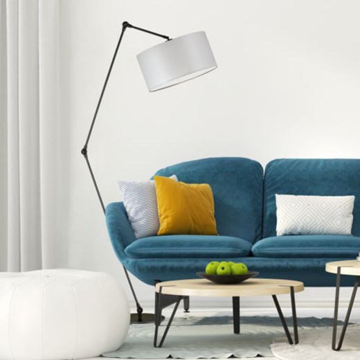 Regulowana lampa stojąca LED do salonu BARI ze sklepu Lysne w kategorii Lampy podłogowe - zdjęcie 181820992