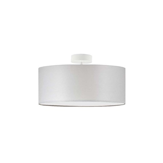 Plafon sufitowy do salonu WENECJA fi - 40 cm - kolor jasny szary ze sklepu Lysne w kategorii Lampy sufitowe - zdjęcie 181822594
