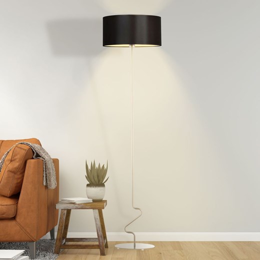 Nowoczesna lampa stojąca na chromowanym stelażu JERSEY ze sklepu Lysne w kategorii Lampy podłogowe - zdjęcie 181823451
