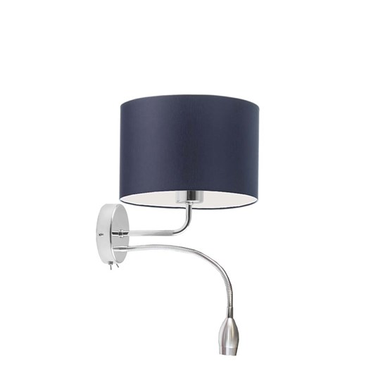 Chromowany kinkiet z panelem LED CAPRI ze sklepu Lysne w kategorii Lampy ścienne - zdjęcie 181823734
