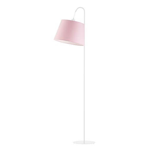 Biała lampa stojąca z różowym abażurem do pokoju dziewczynki TALLIN ze sklepu Lysne w kategorii Lampy dziecięce - zdjęcie 181823851