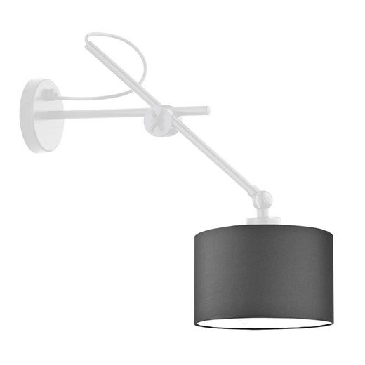 Elegancki kinkiet do salonu z abażurem HAMILTON ze sklepu Lysne w kategorii Lampy ścienne - zdjęcie 181824001