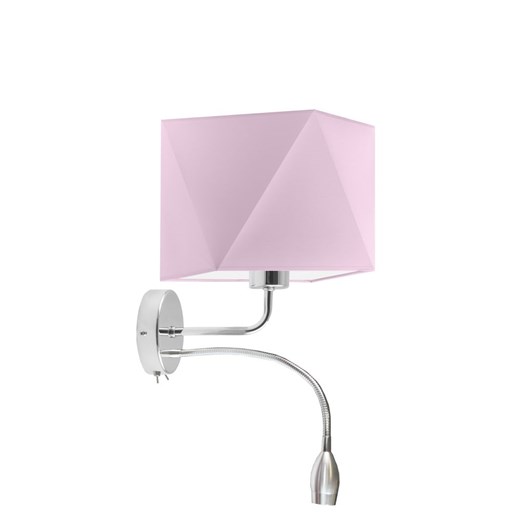 Dziecięcy kinkiet z miętowym abażurem KENT i regulowanym reflektorem LED ze sklepu Lysne w kategorii Lampy dziecięce - zdjęcie 181824414