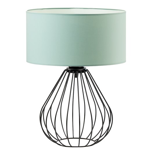 Metalowa lampa stołowa z abażurem LUKKA ze sklepu Lysne w kategorii Lampy stołowe - zdjęcie 181824704