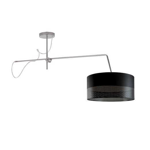 Srebrna lampa sufitowa wisząca regulowana nad stół RIO GLAM ze sklepu Lysne w kategorii Lampy wiszące - zdjęcie 181825393