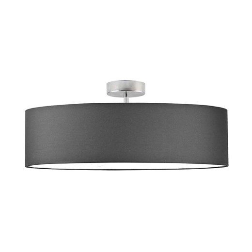 Skandynawska lampa sufitowa z abażurem WENECJA fi - 60 cm - kolor grafitowy ze sklepu Lysne w kategorii Lampy sufitowe - zdjęcie 181825571