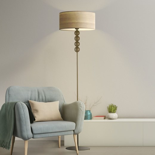 Lampa podłogowa z abażurem BERMUDY ECO ze sklepu Lysne w kategorii Lampy podłogowe - zdjęcie 181825660