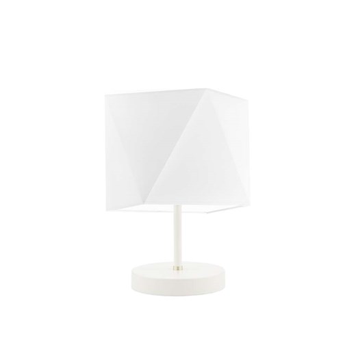 Biała lampka nocna z abażurem PASADENA ze sklepu Lysne w kategorii Lampy stołowe - zdjęcie 181825753