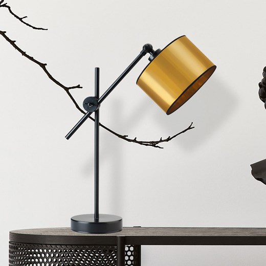Lampka nocna złota glamour MALI MIRROR ze sklepu Lysne w kategorii Lampy stołowe - zdjęcie 181826164
