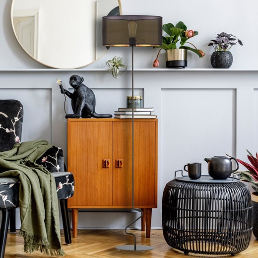 Designerska lampa podłogowa do salonu JERSEY AŻUR ze sklepu Lysne w kategorii Lampy podłogowe - zdjęcie 181826710