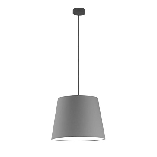 Skandynawska lampa wisząca w kolorze szarości do salonu SARI - kolor szary stalowy ze sklepu Lysne w kategorii Lampy wiszące - zdjęcie 181827643