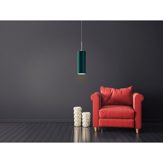 Czarna lampa wisząca tuba do kuchni ELBA ze sklepu Lysne w kategorii Lampy wiszące - zdjęcie 181828712