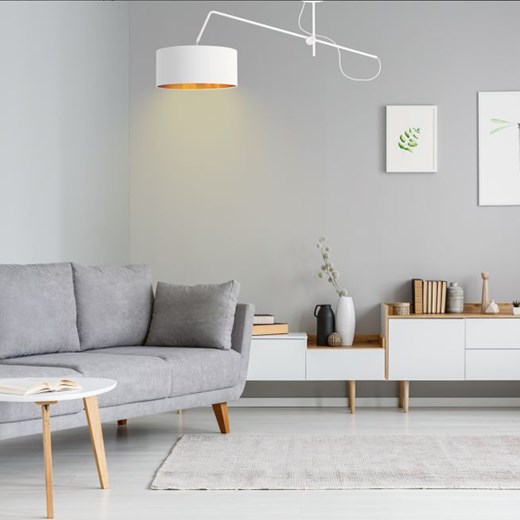 Nowoczesna lampa wisząca RIO GOLD ze sklepu Lysne w kategorii Lampy wiszące - zdjęcie 181829101