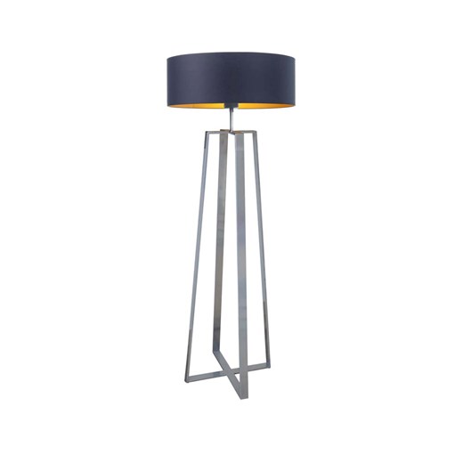 Srebrna lampa podłogowa do sypialni MOSS GOLD ze sklepu Lysne w kategorii Lampy podłogowe - zdjęcie 181829290