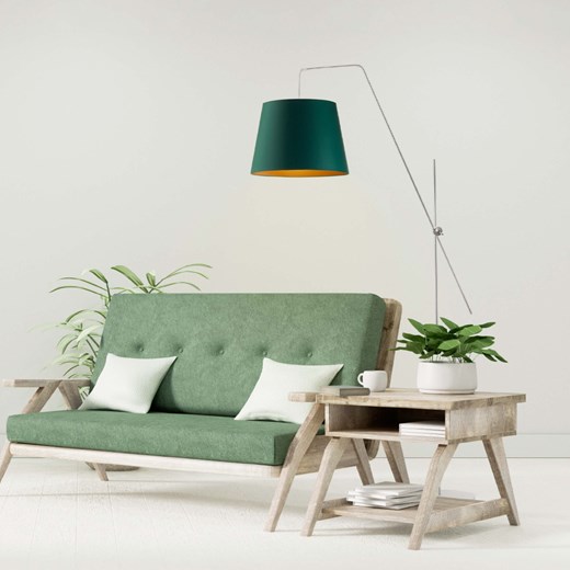 Ruchoma lampa podłogowa w stylu urban jungle VIGO GOLD ze sklepu Lysne w kategorii Lampy podłogowe - zdjęcie 181829331