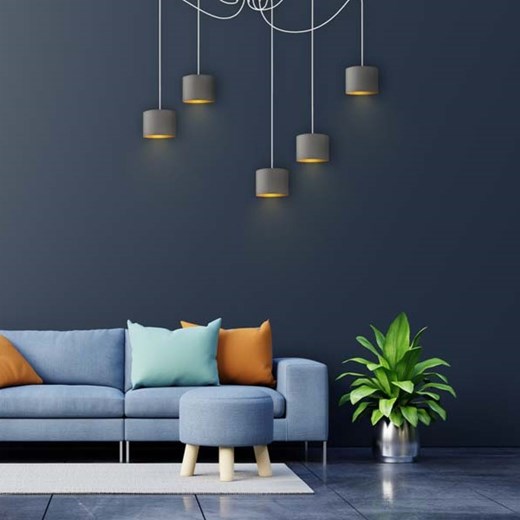 Sufitowy żyrandol pająk WAIKIKI W5 GOLD ze sklepu Lysne w kategorii Lampy wiszące - zdjęcie 181830224