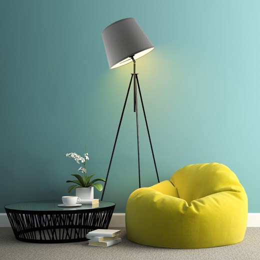 Industrialna lampa stojąca do salonu OSLO ze sklepu Lysne w kategorii Lampy podłogowe - zdjęcie 181830340