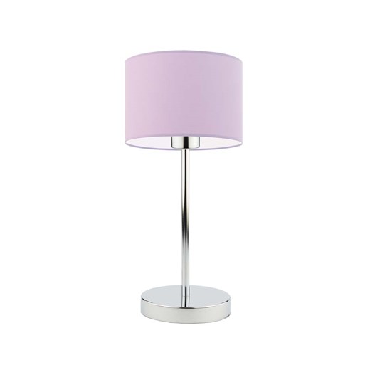 Nowoczesna lampka nocna dla dziecka NICEA z jasnofioletowym kloszem ze sklepu Lysne w kategorii Lampy dziecięce - zdjęcie 181831464