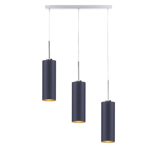 Potrójny zwis na listwie BORNEO GOLD ze sklepu Lysne w kategorii Lampy wiszące - zdjęcie 181831580