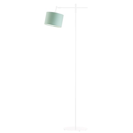 Regulowana lampa stojąca z miętowym abażurem SERES ze sklepu Lysne w kategorii Lampy podłogowe - zdjęcie 181831610